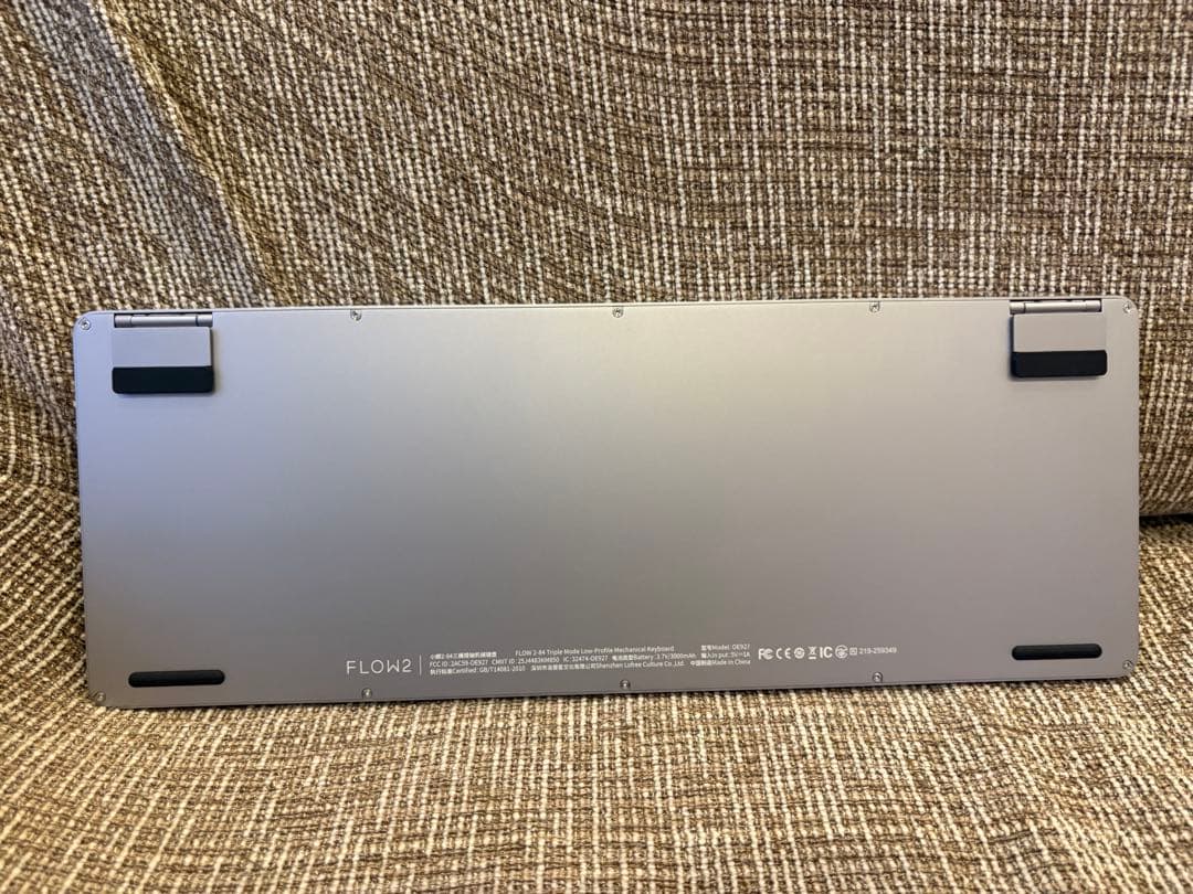 美品 Lofree Flow 2 84 スペースグレー