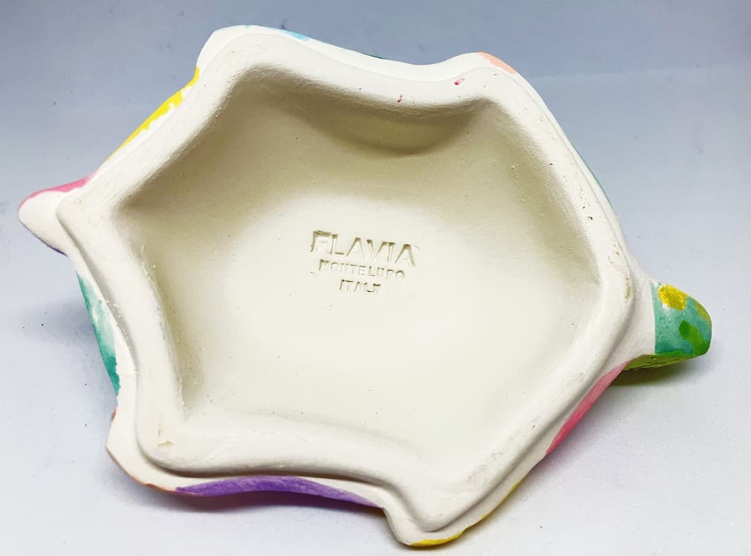 イタリア製・陶器の置物「亀」Flavia／Bitossi