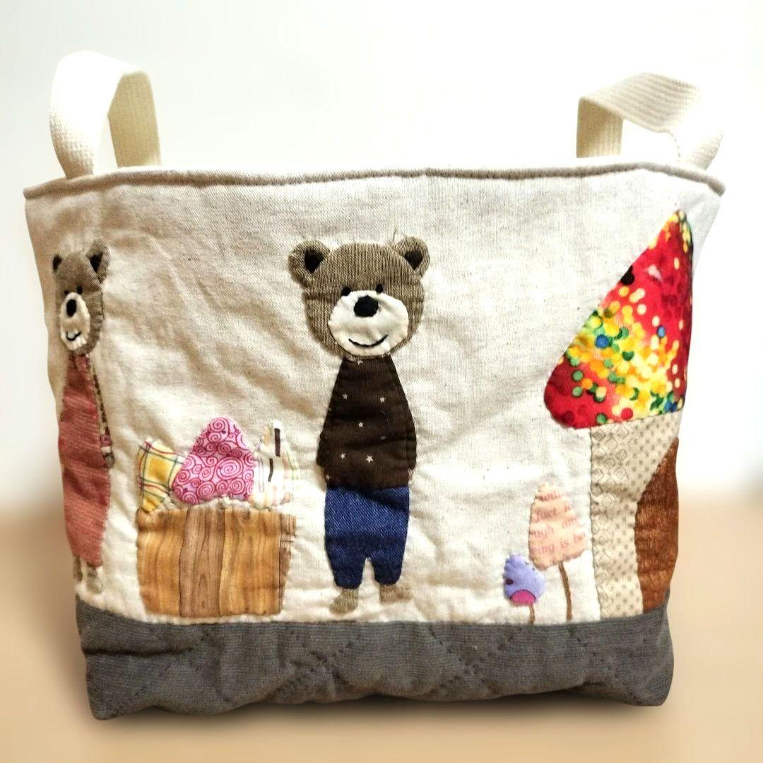 バック　布バスケット