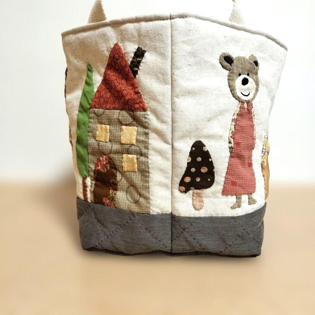 バック　布バスケット