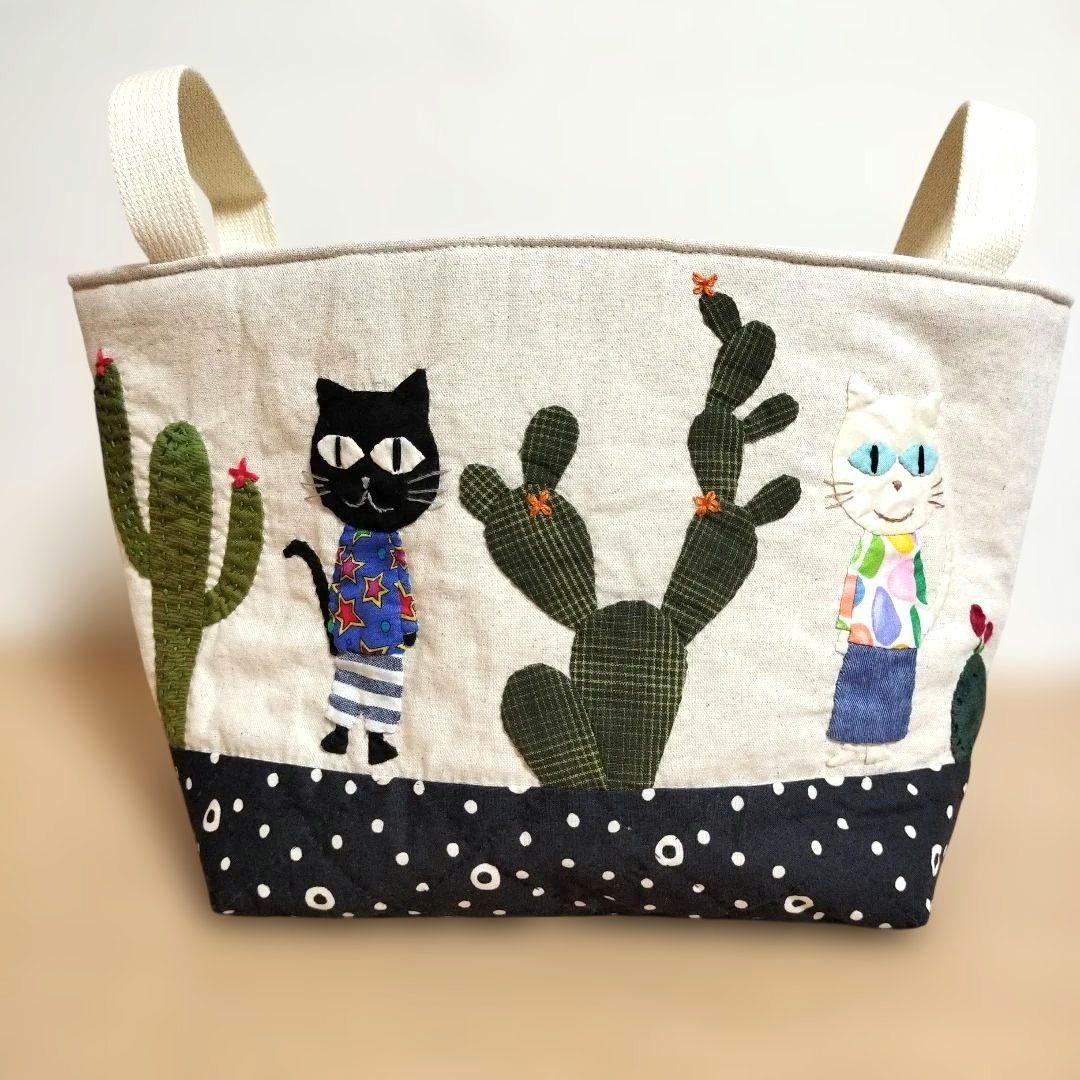 バック　布バスケット