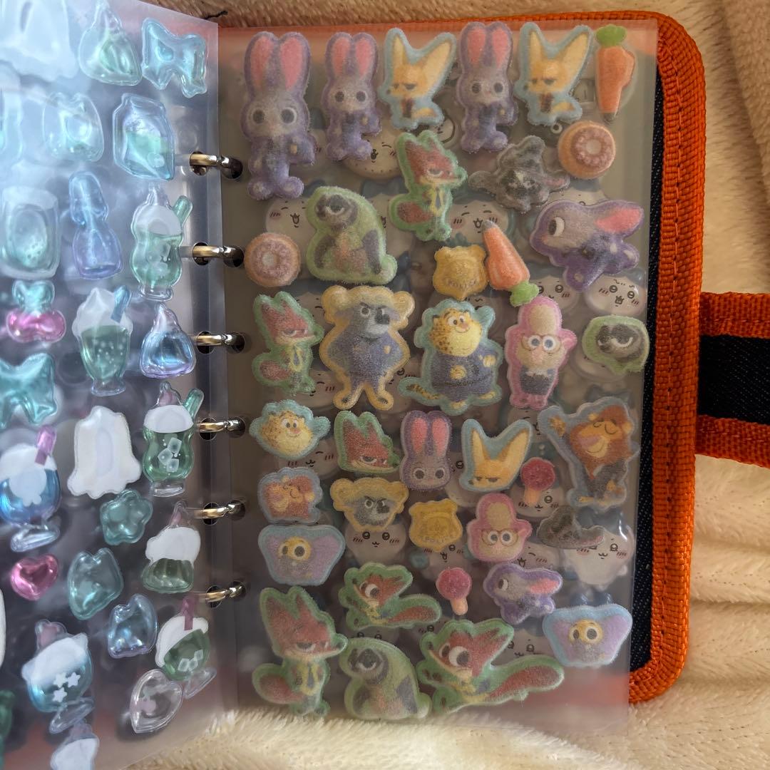 ボンボンドロップシール ももいろ はちみつ めろめろ ちいかわ ズートピア