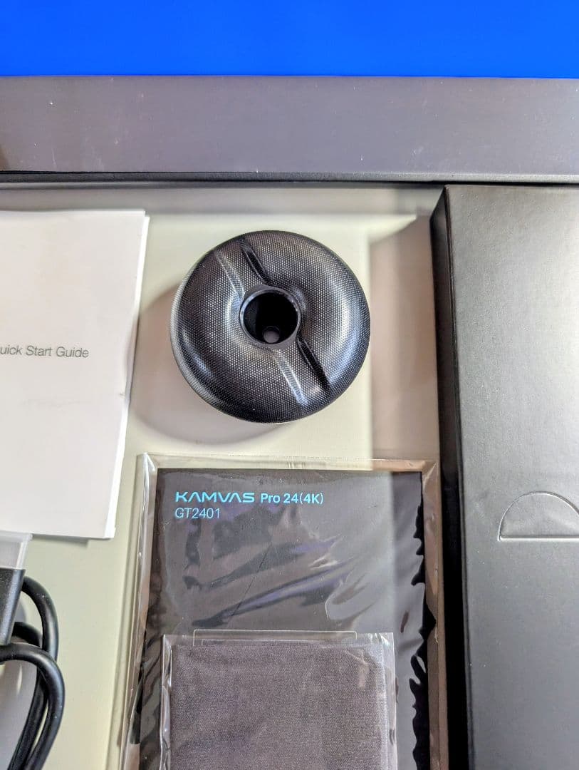 HUION Kamvas Pro 24 (4K) ペンタブレット本体 USED