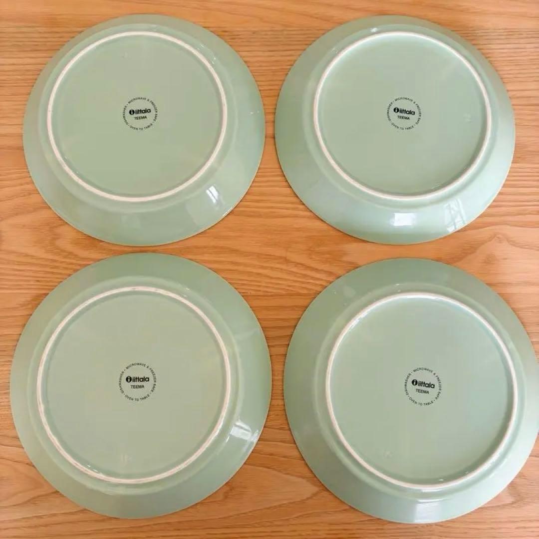 イッタラ　ティーマ　セージ 21cm 4枚セット