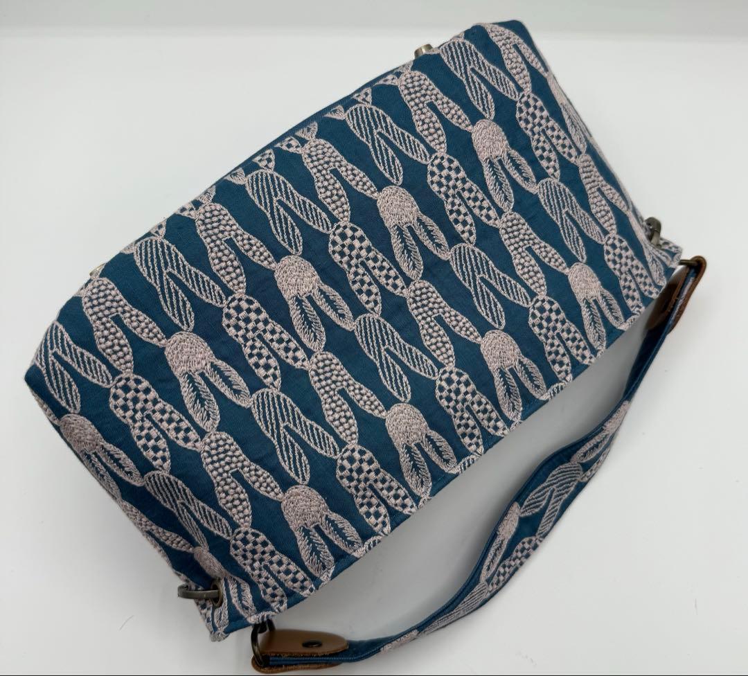 SALE ミナペルホネン ハンドメイドバッグ pomppiaⒷ