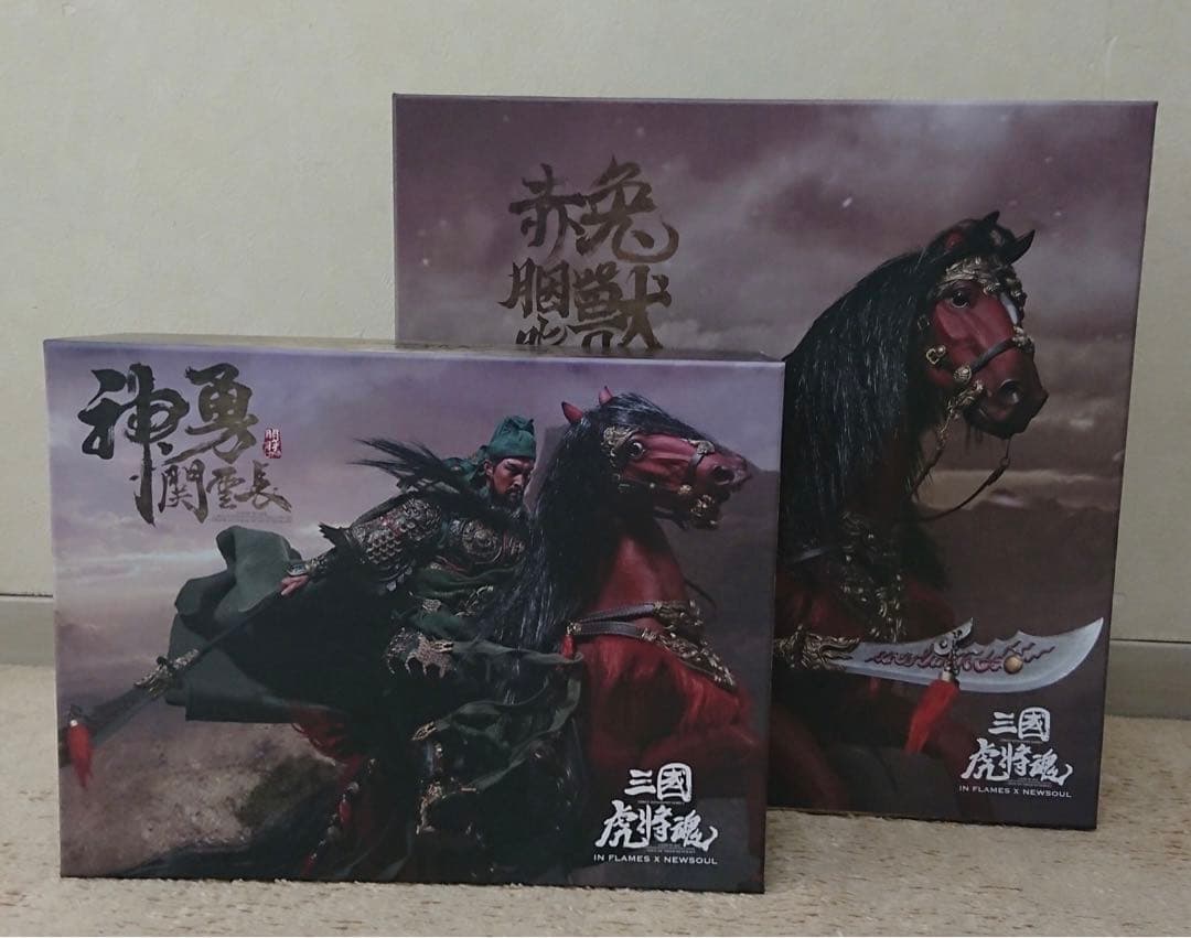 1/6 サイズ INFLAMES ×NEWSOUL 三国志　関羽　フィギュア　蜀