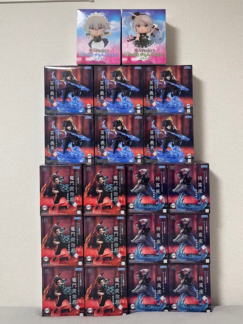 鬼滅の刃 XrossLink フィギュアまとめ売り