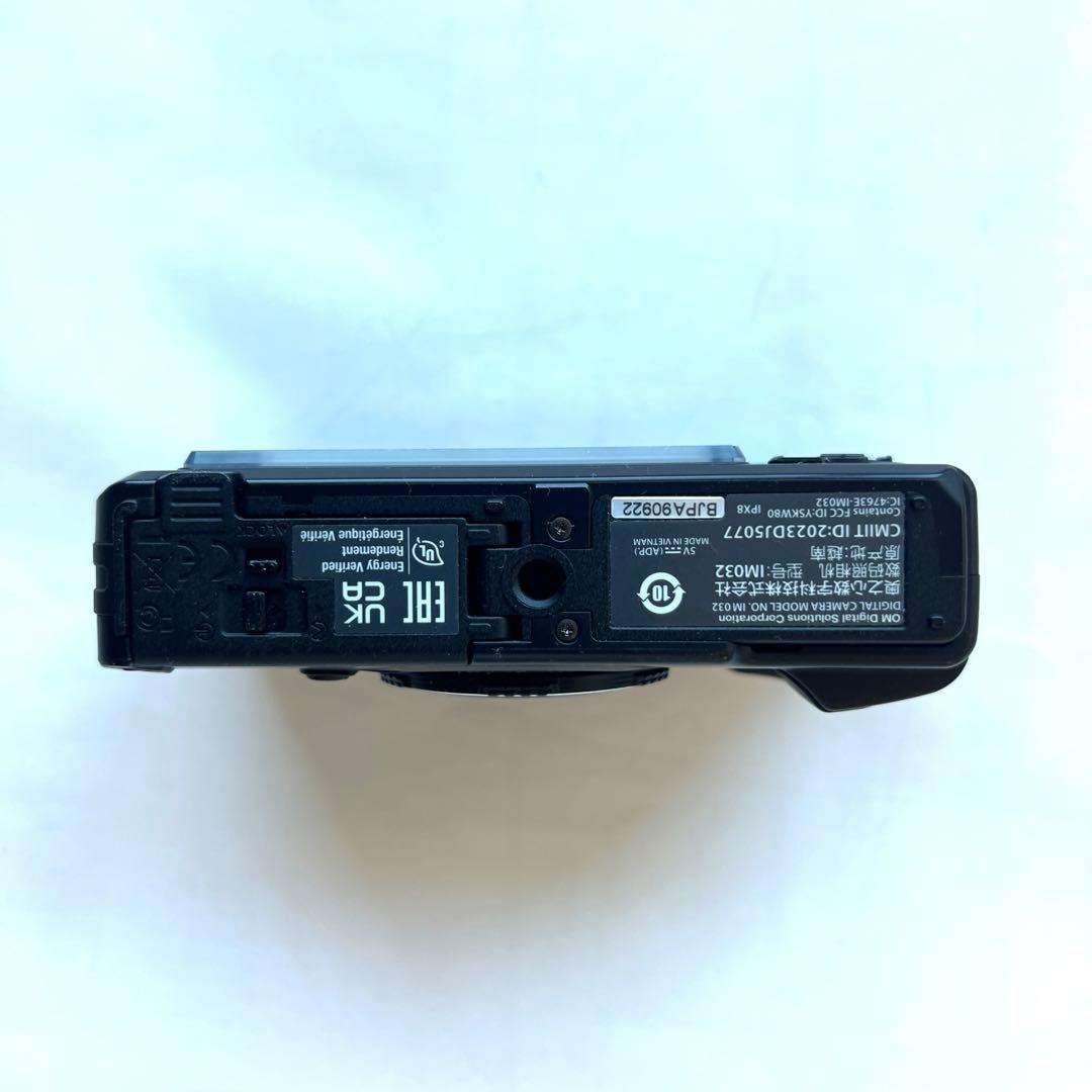 OM system TOUGH TG7 コンパクトデジタルカメラ　ブラック