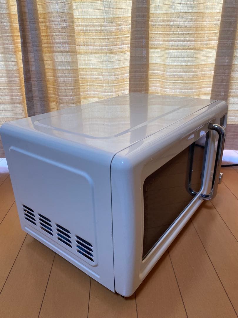 極美品　A-Stage レトロ調電子レンジ　DRW-20HF 2020年製