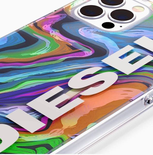 ◆DIESELディーゼル◆ iPhoneケース デジタルホログラフィック