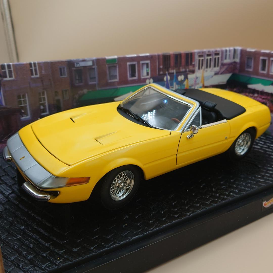 1/18 フェラーリ 365GTS/4 デイトナ・スパイダー イエロー ミニカー