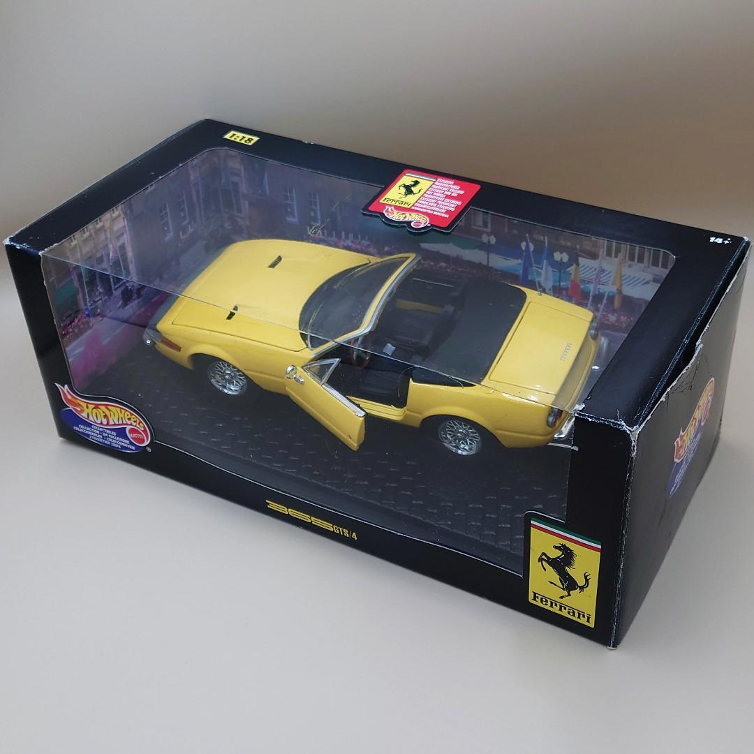 1/18 フェラーリ 365GTS/4 デイトナ・スパイダー イエロー ミニカー