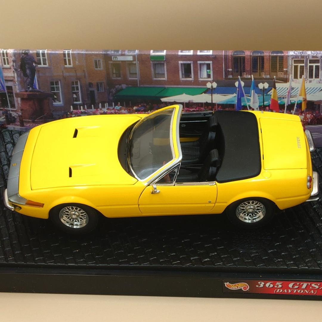 1/18 フェラーリ 365GTS/4 デイトナ・スパイダー イエロー ミニカー