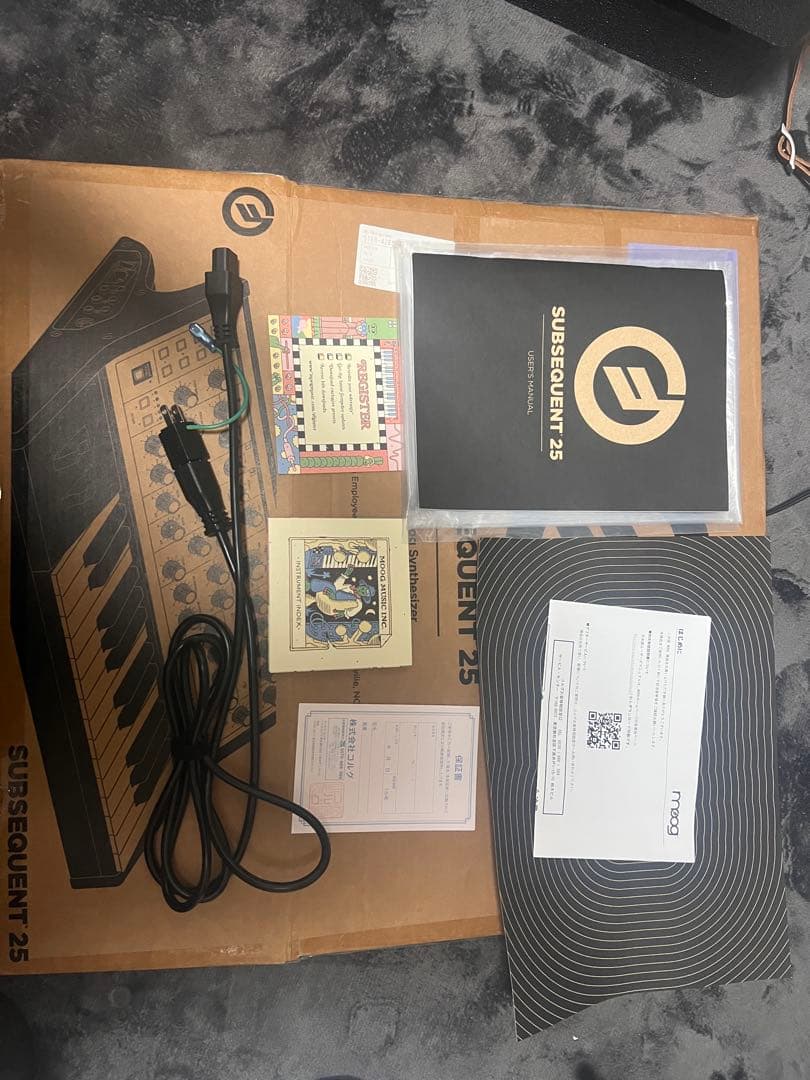 鍵盤楽器 moog subsequent 25