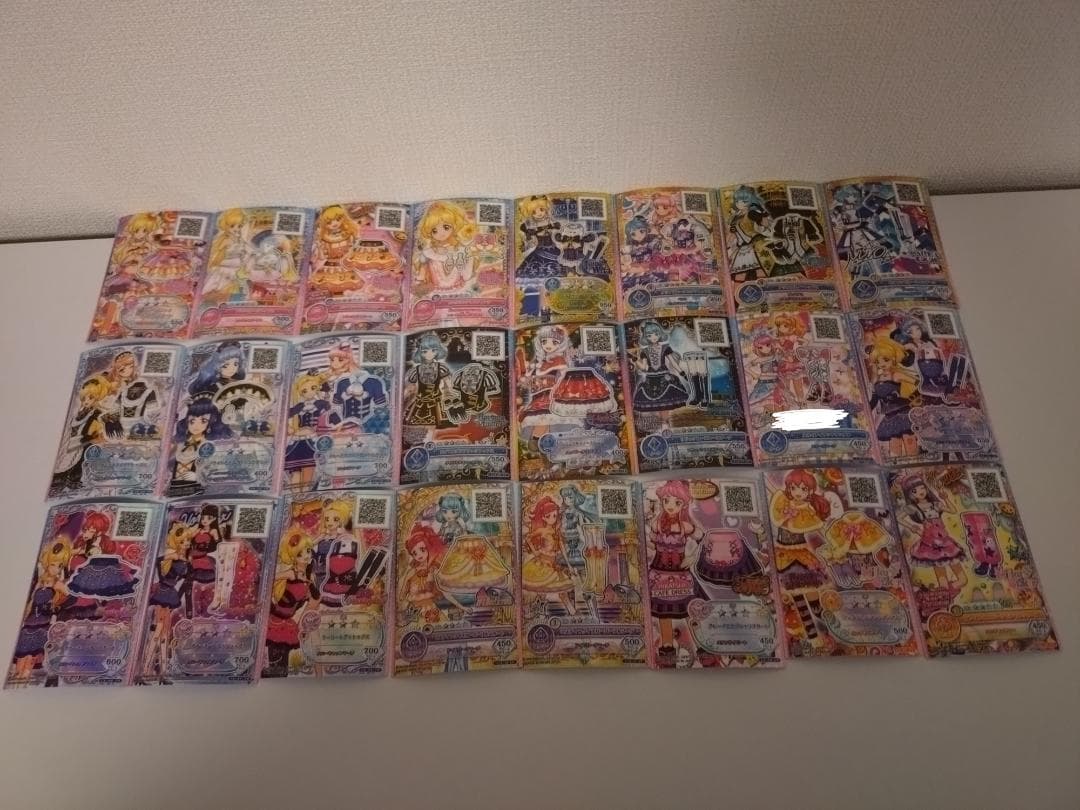 アイカツカード　ルーレット当選品有り　63枚　まとめ売り