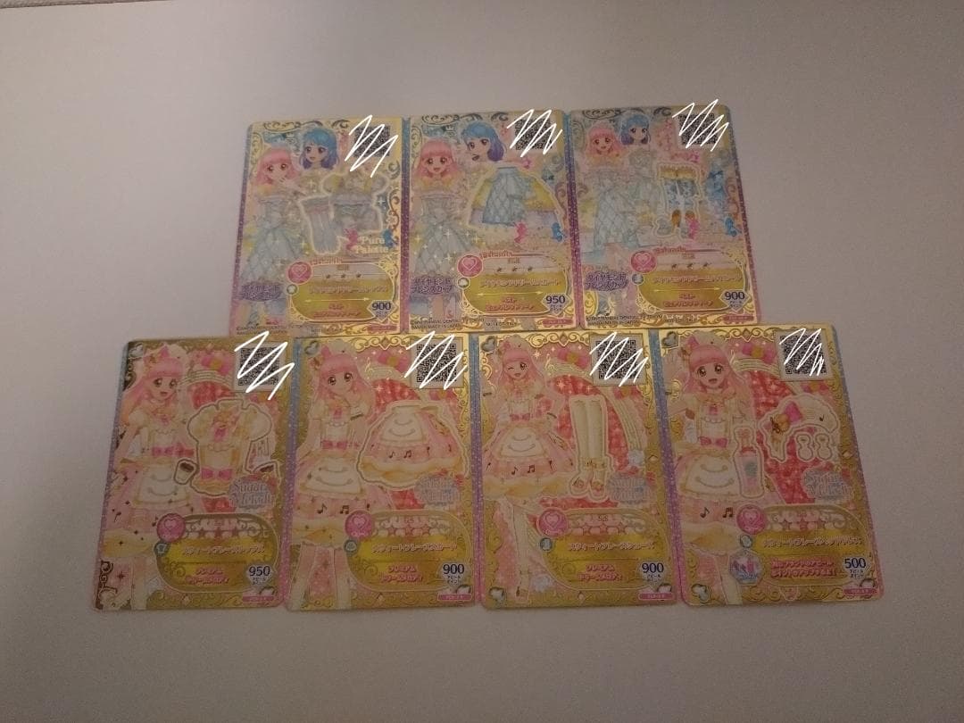 アイカツカード　ルーレット当選品有り　63枚　まとめ売り