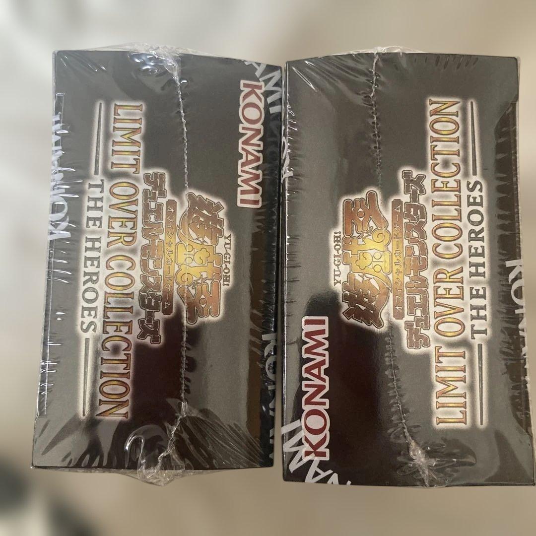 遊戯王　リミットオーバーコレクションヒーローズ　新品未開封2box プロモ付き