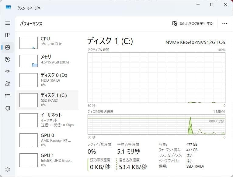 【8世代 i7】Dell Latitude3590 16GB 512GB+1TB