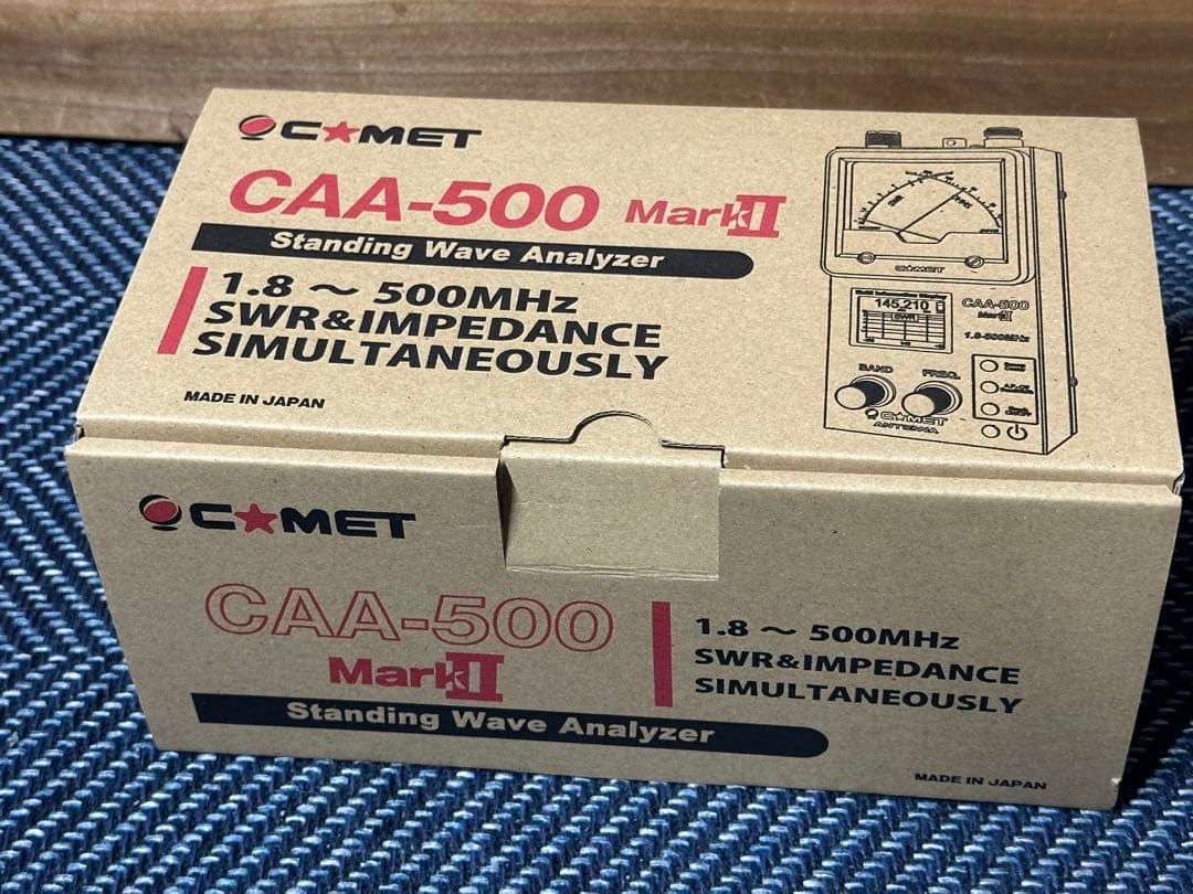 CAA-500 Mark II SWR/インピーダンスアナライザー未使用
