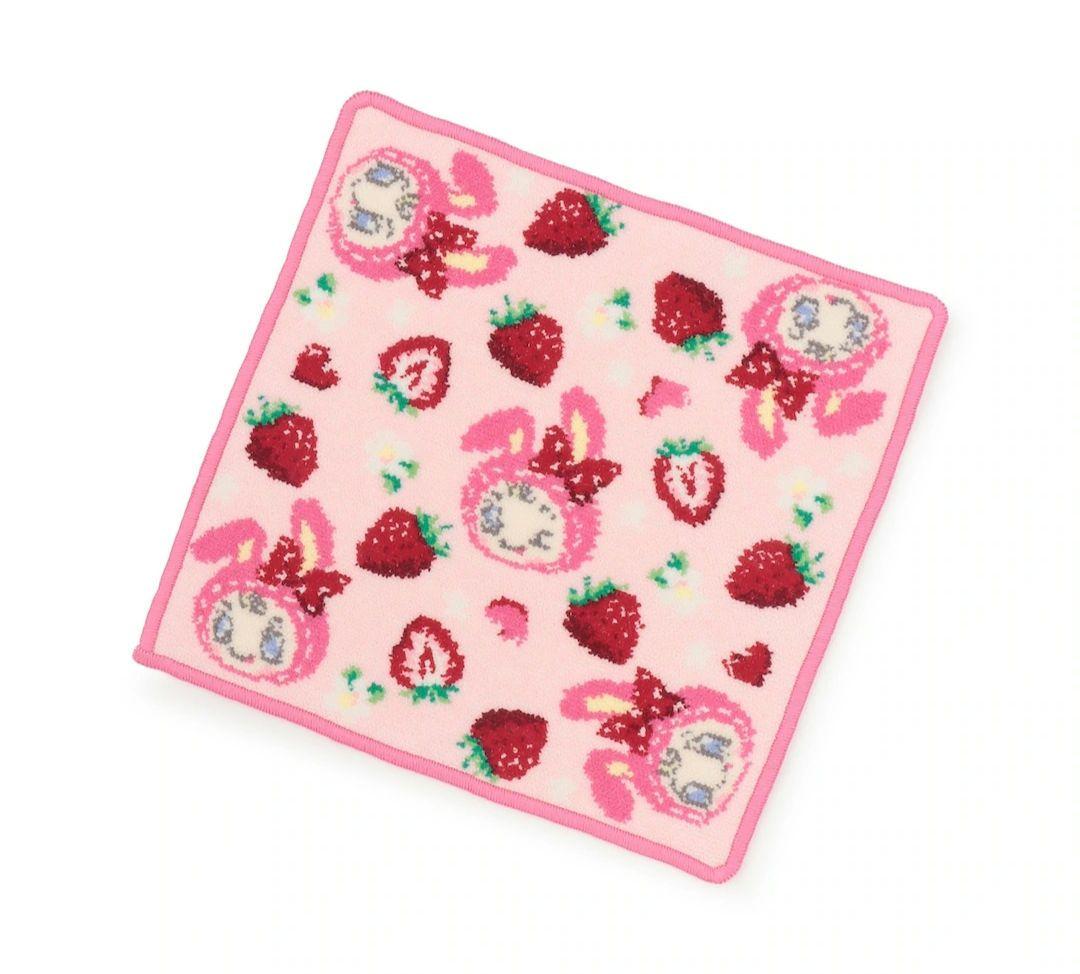 ナルミヤ　シェニール織タオル　ベリエちゃん　新品　いちご