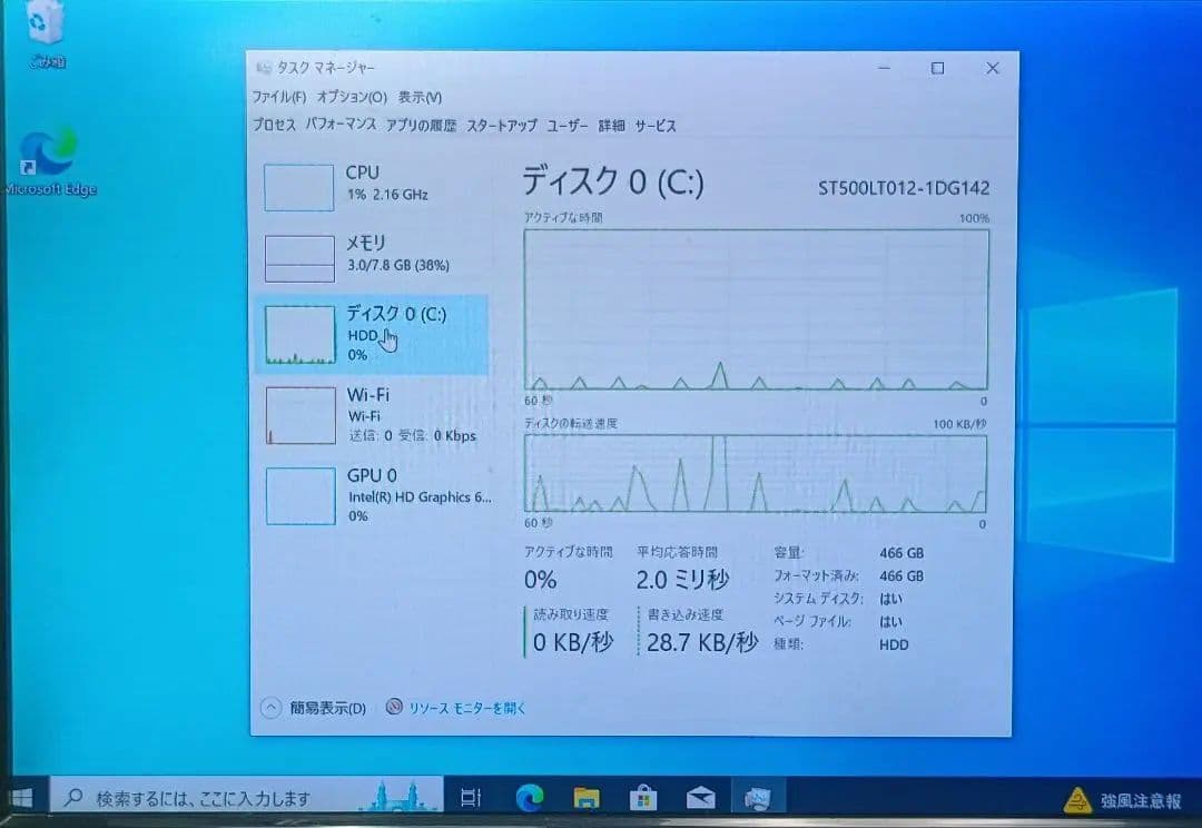富士通 ESPRIMO D587/RX Windows10 Pro Office