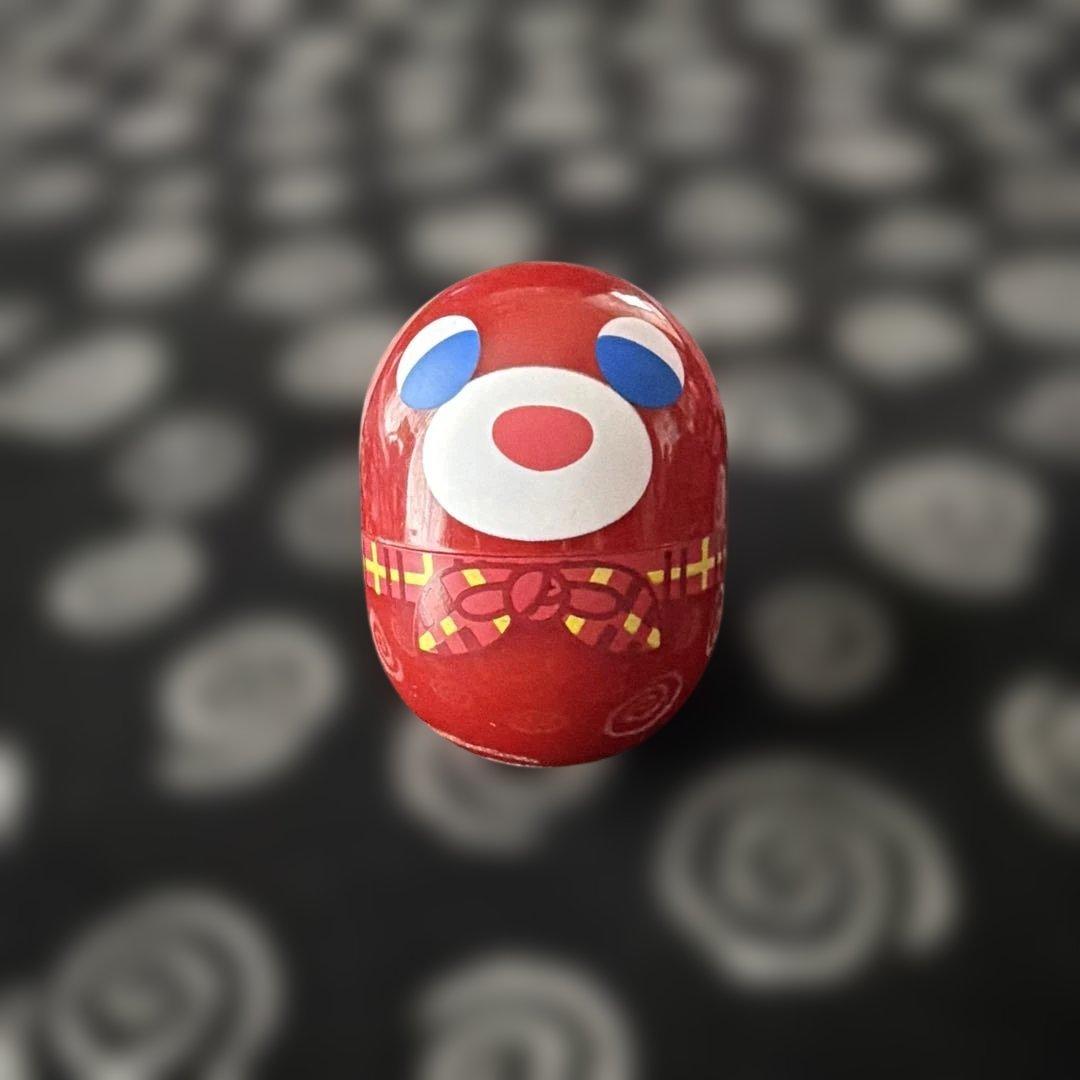 当時物/レア/美品中古/ショーケース展示品/お茶犬/コロロン　おきあがりこぼし