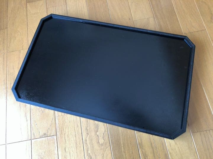 【新品未使用】桜樺細工　亀甲長手盆 (大・小2枚セット)