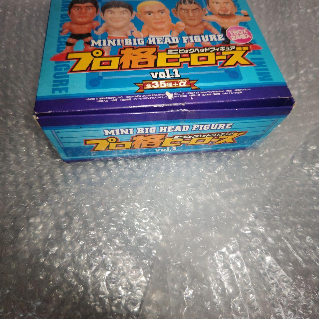 プロ格ヒーローズ　ミニビッグヘッドフィギュア　vol.1　BOX　24個　未開封
