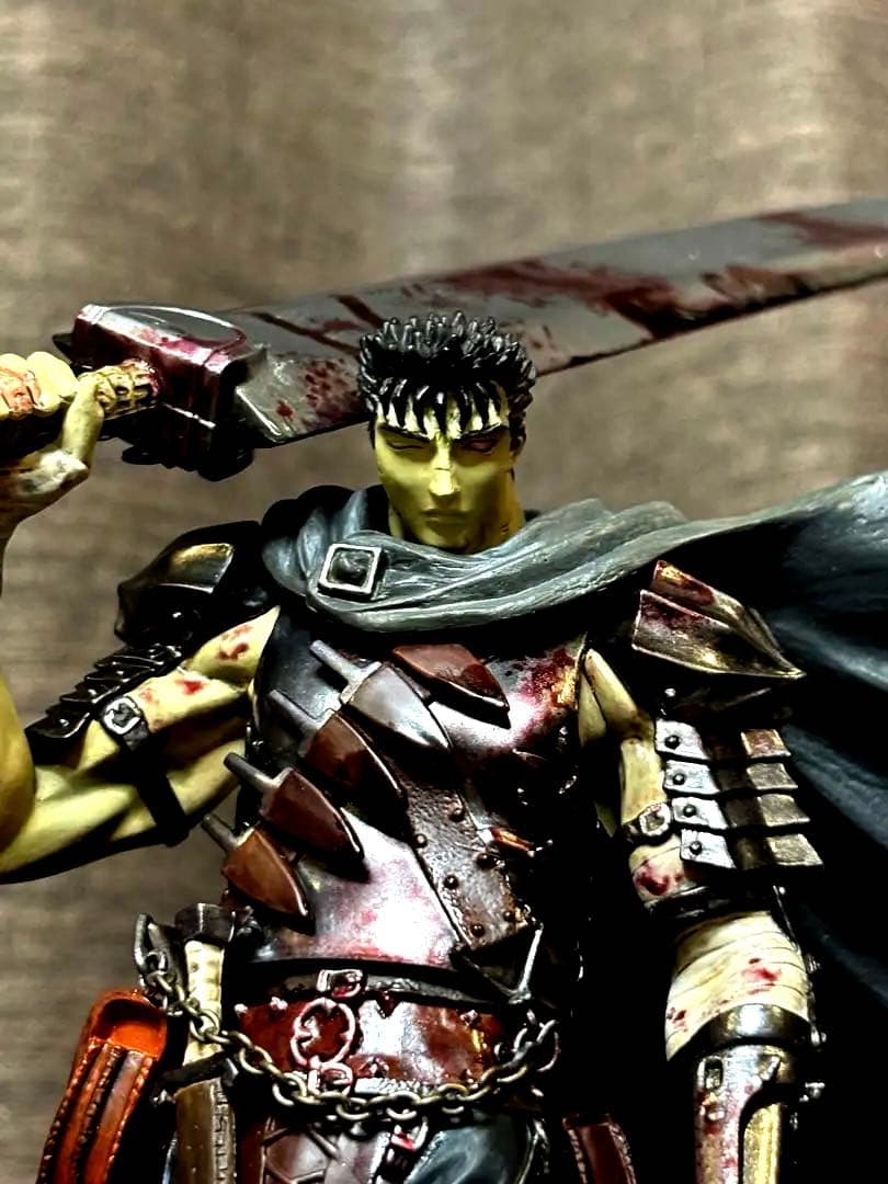ART OF WAR ベルセルク ガッツ 改造 リペイント カスタム フィギュア