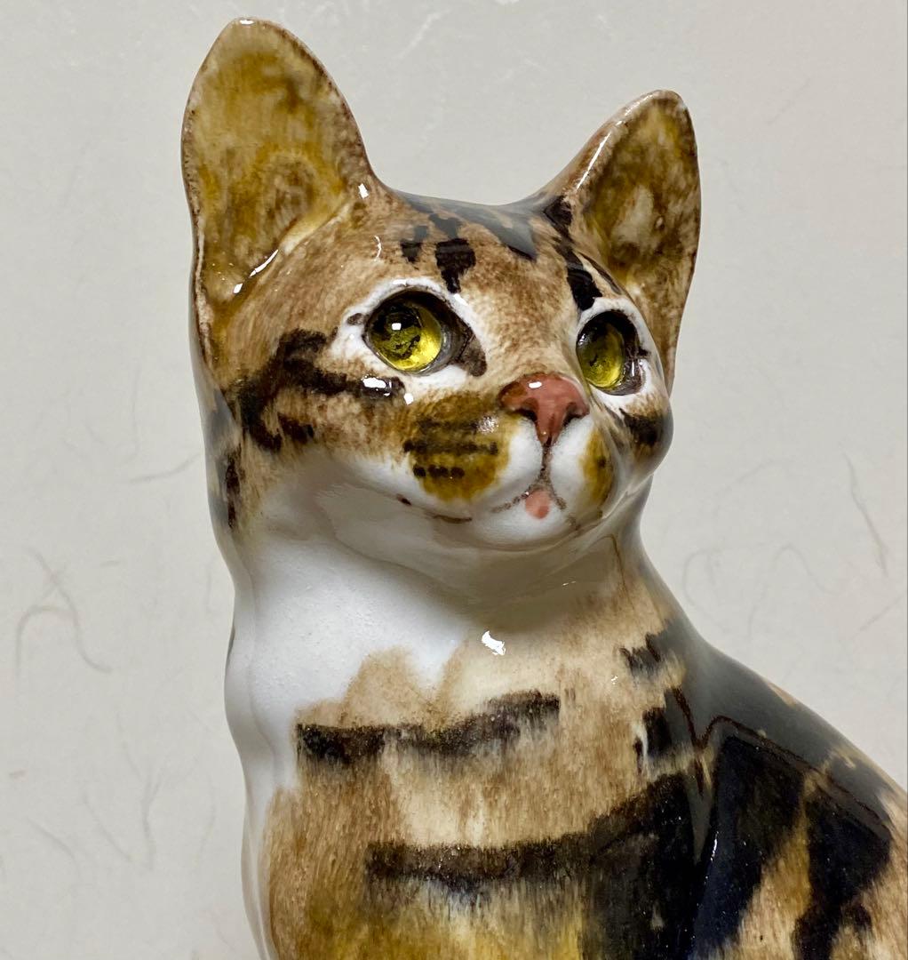 ウィンスタンレイキャット　ケンジントンキャット　キジトラ猫　貫入無し❣️ サイズ6