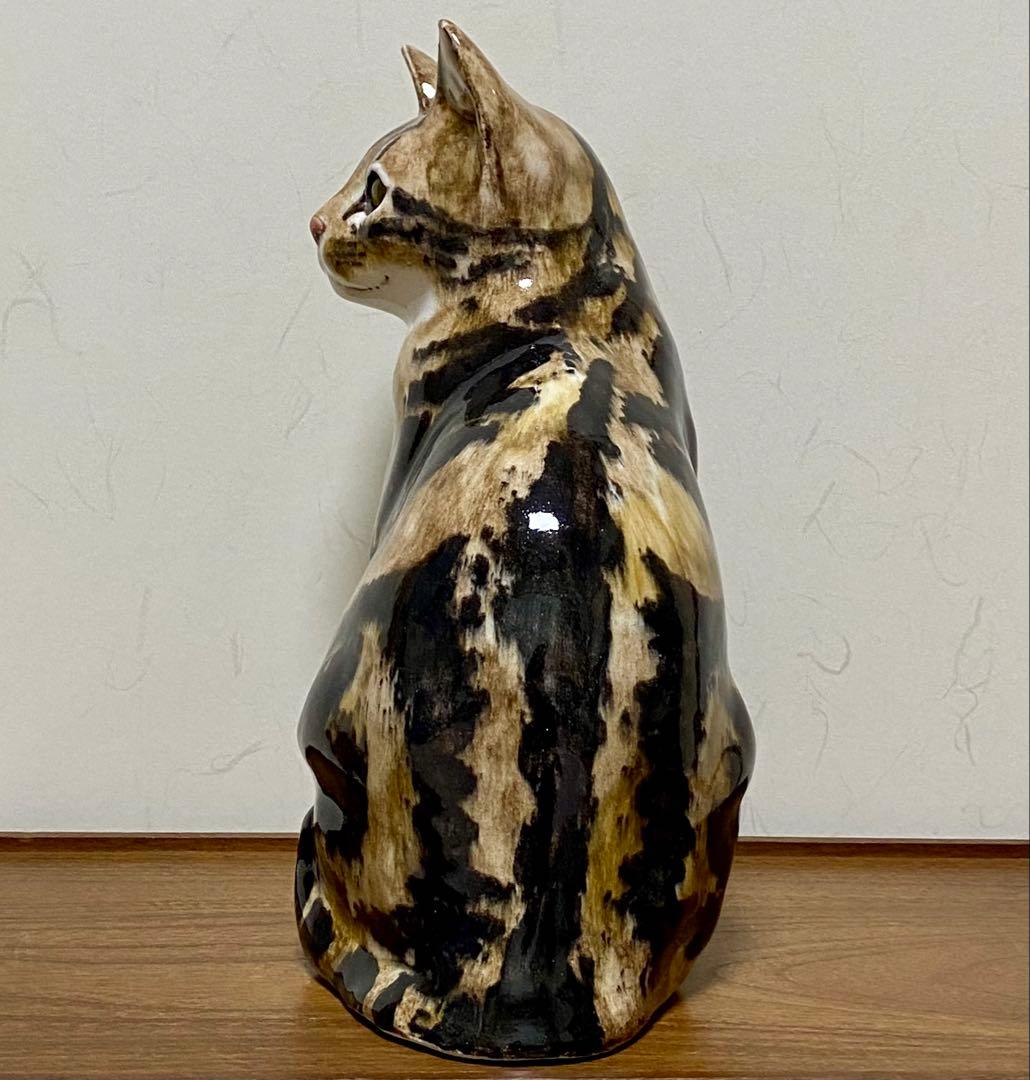 ウィンスタンレイキャット　ケンジントンキャット　キジトラ猫　貫入無し❣️ サイズ6