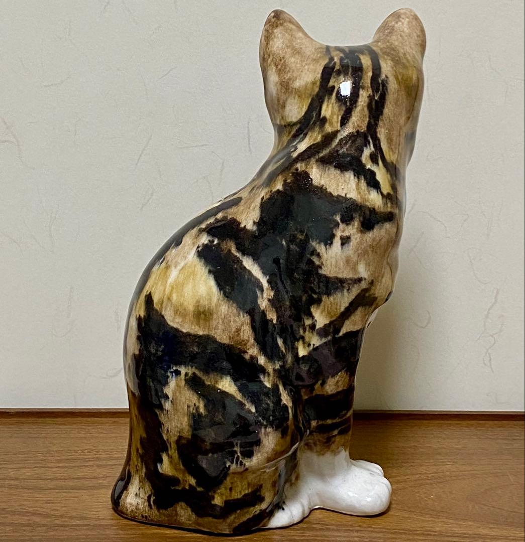 ウィンスタンレイキャット　ケンジントンキャット　キジトラ猫　貫入無し❣️ サイズ6