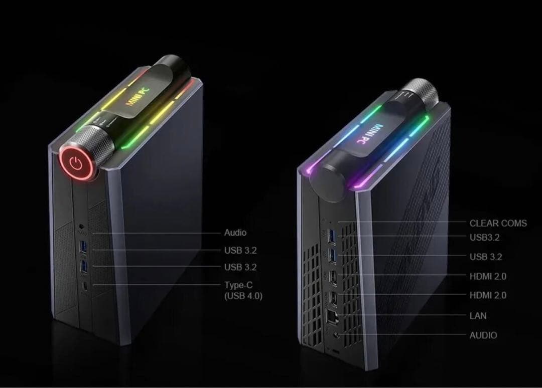 ミニPC AM08 Mini gaming PC Ryzen7-7735HS