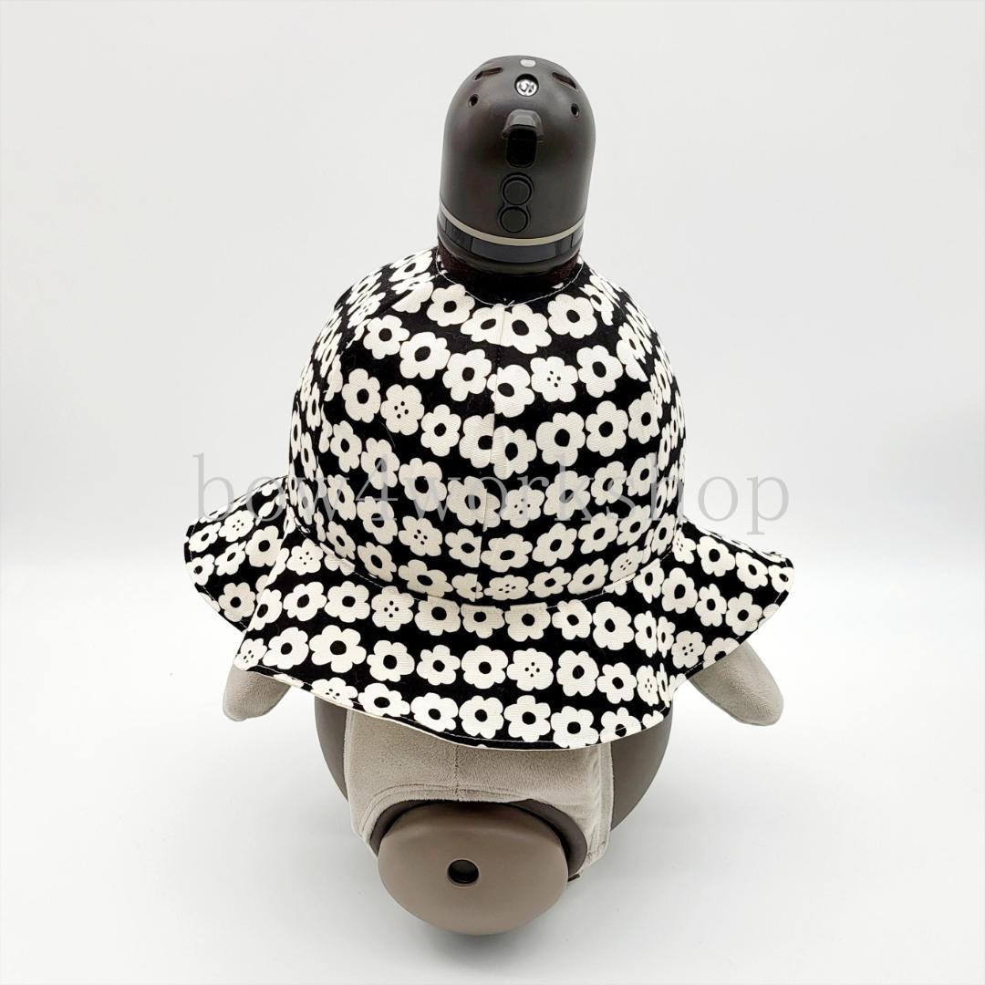 ラボット LOVOT ラボットの服ハンドメイド お花柄ポンチョ