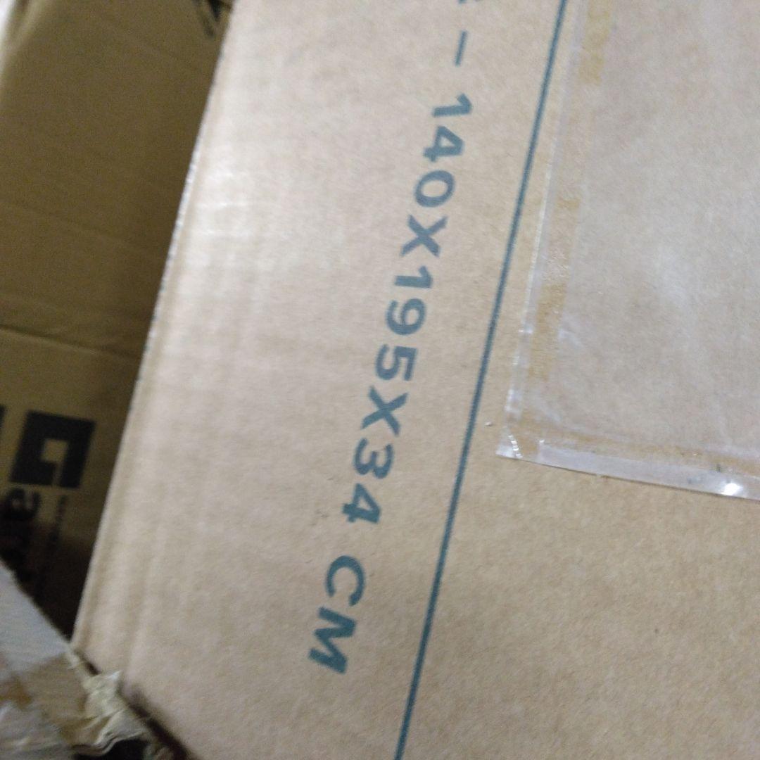 ZINUS 布張り ベッドフレーム ダブル ネイビー EFPB-NV