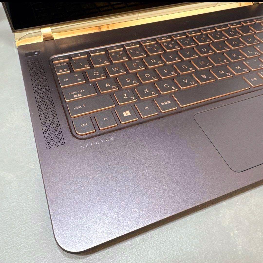 【ジャンク扱い】HP Spectreアッシュブラック7世代i7