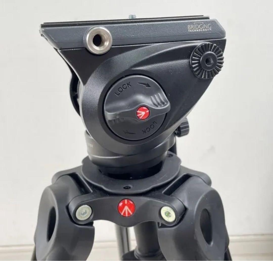 Manfrotto 三脚MT502AM 三脚 + MVH500A