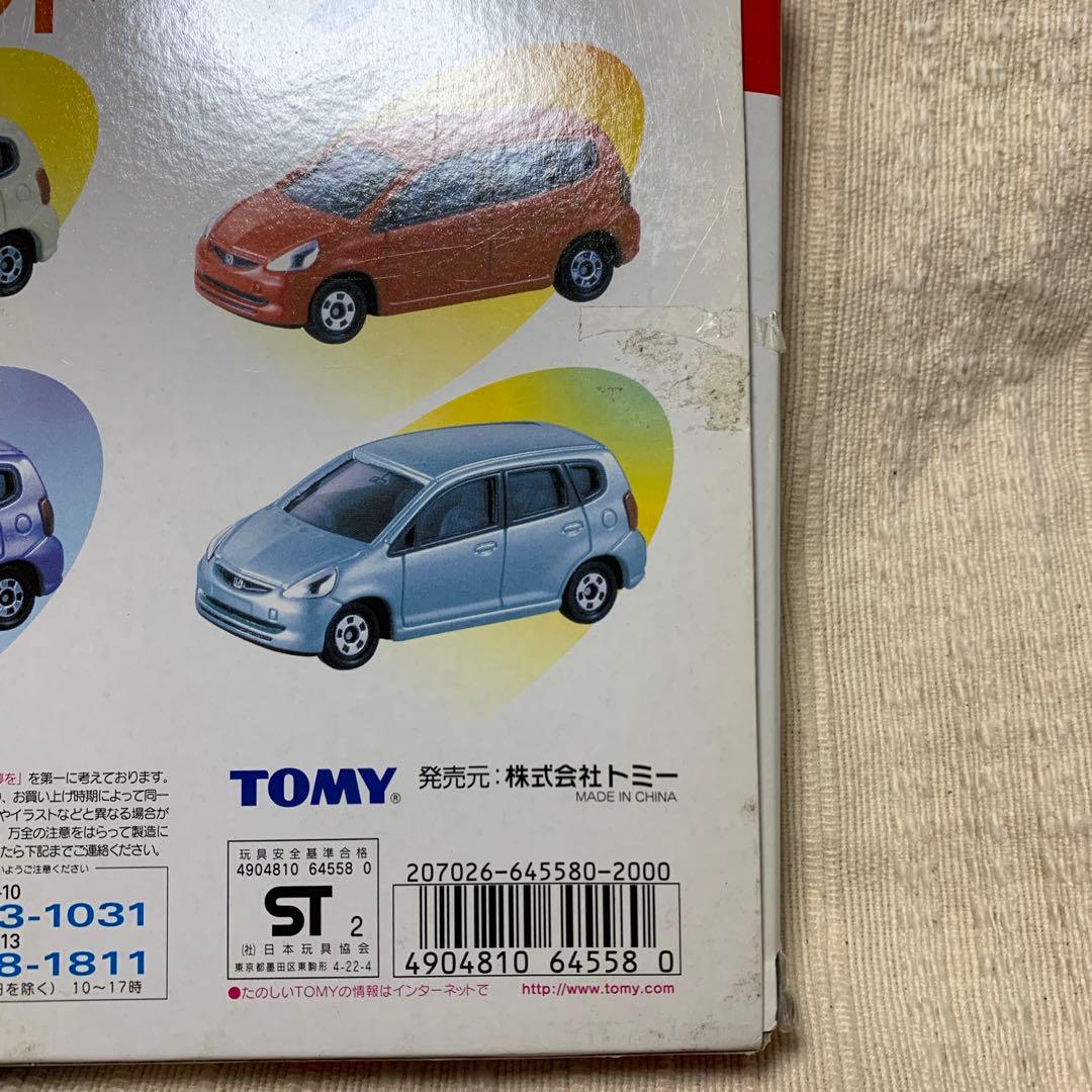 トミカ　カラフルセット　ホンダフィット　日産マーチ　2箱セット