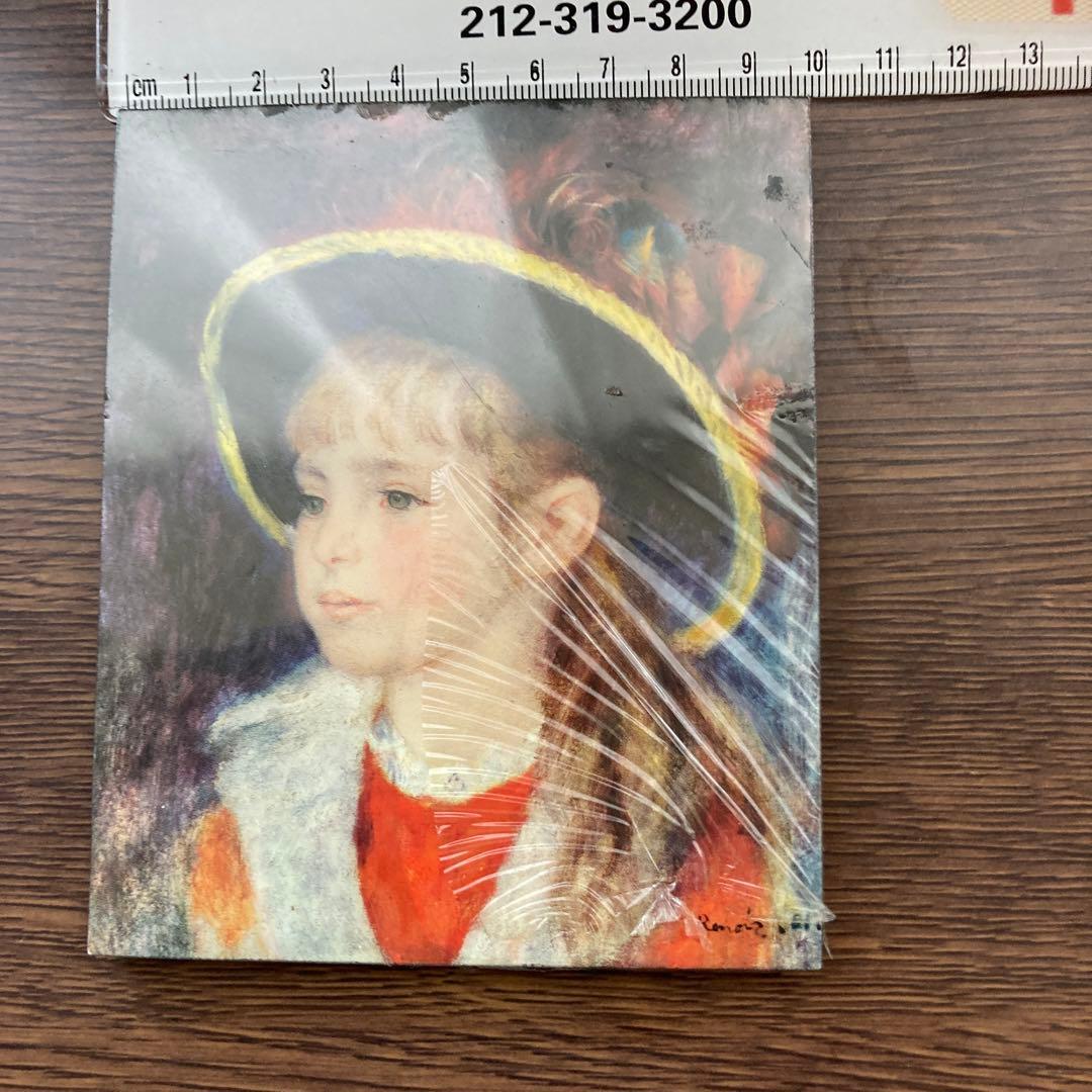 【新品⚫︎未使用】ルノアール　フランス製木製壁掛け3枚