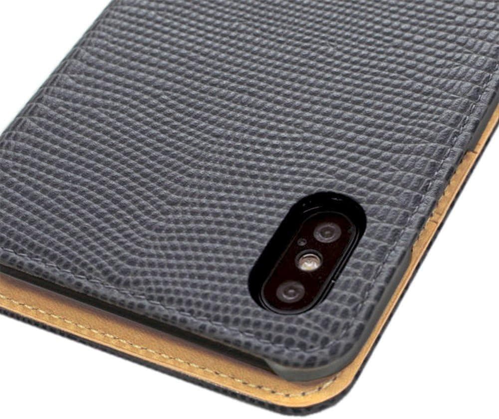 iPhoneXS iPhoneX 本革 手帳型ケース