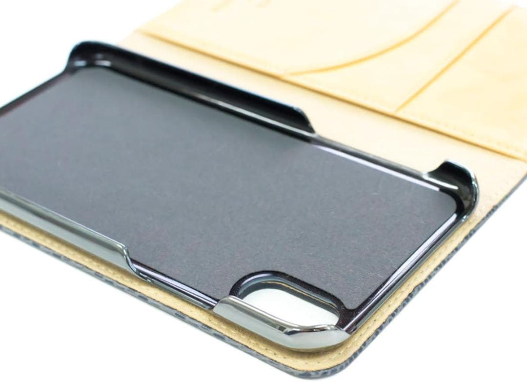 iPhoneXS iPhoneX 本革 手帳型ケース