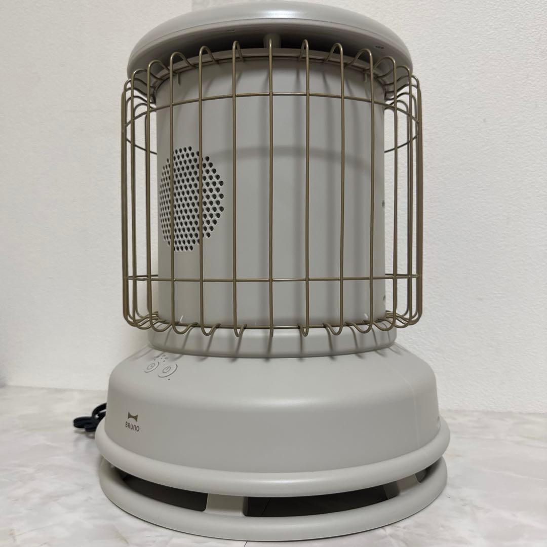 美品 BRUNO 2023年製 全方位360度 ファンヒーター Classic