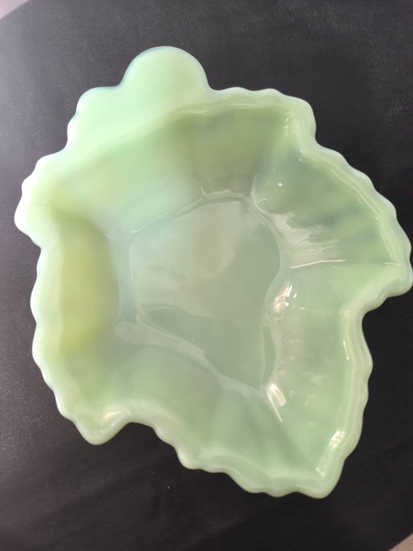 未使用品 1950-60 ファイヤーキング ジェダイ メイプルリーフ ディッシュ