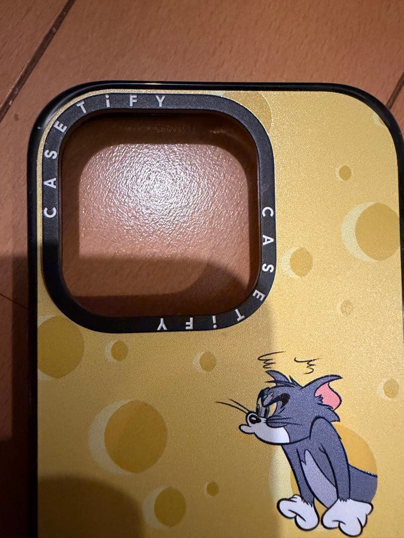 casetife iphone15pro トムとジェリー ストラップ付き