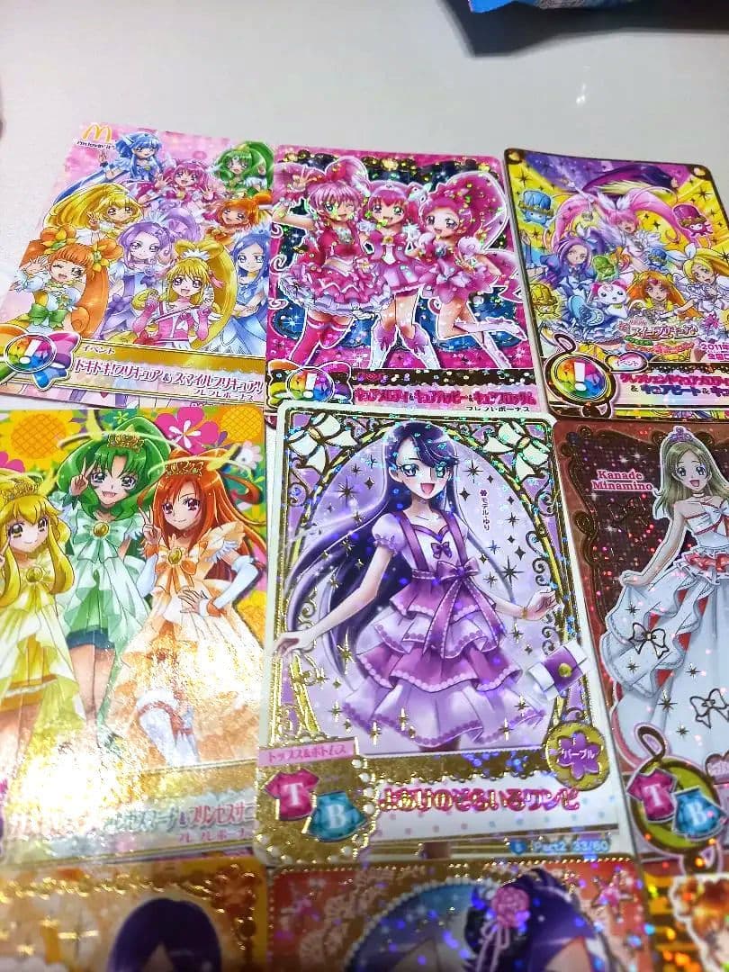 超豪華プリキュアデータカードダスS/PS9枚セット　スノーウエディングなど