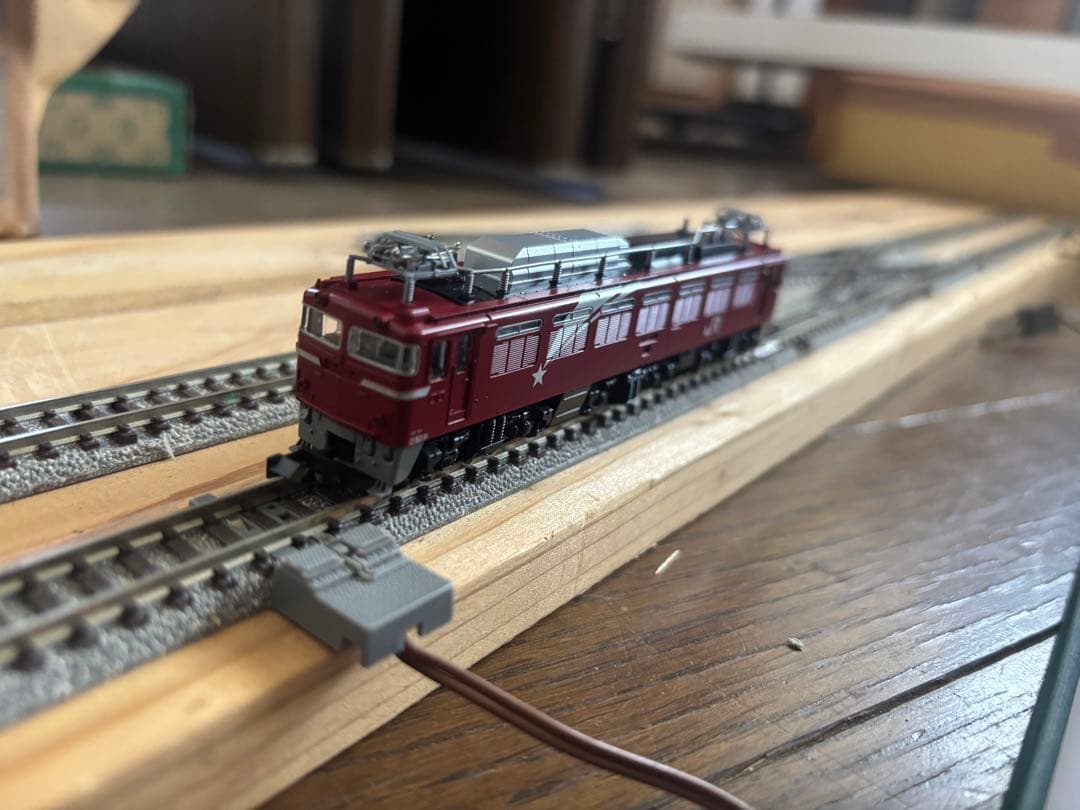 ジャンク　EF81 24系金帯客車11両