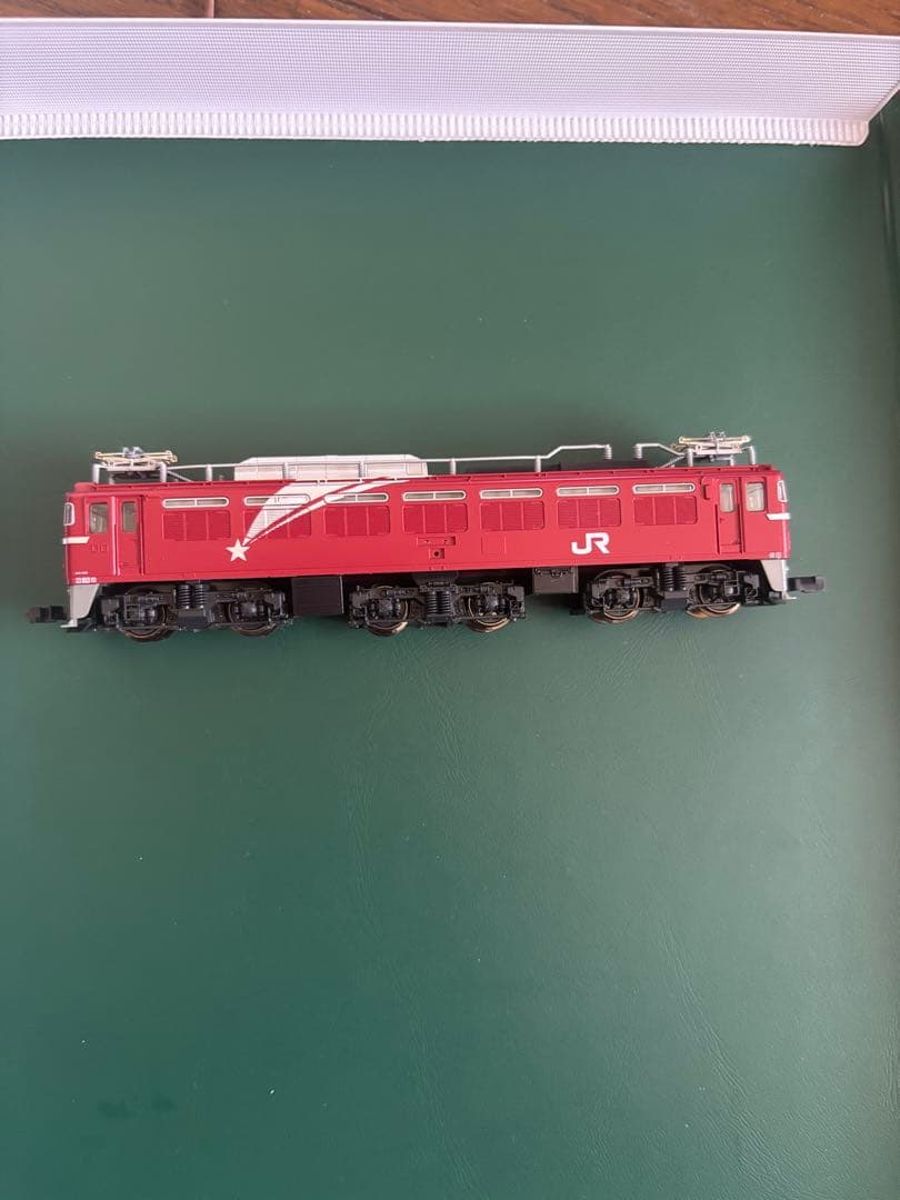 ジャンク　EF81 24系金帯客車11両