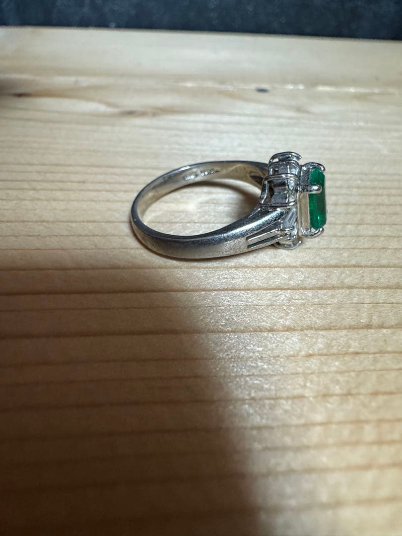 Vintage 925 シルバー　ストーン　リング