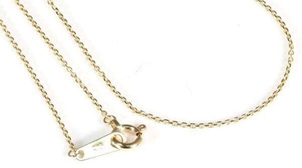 【送料無料】 高品質 10金 無垢製 大人気 小豆チェーン ネックレス