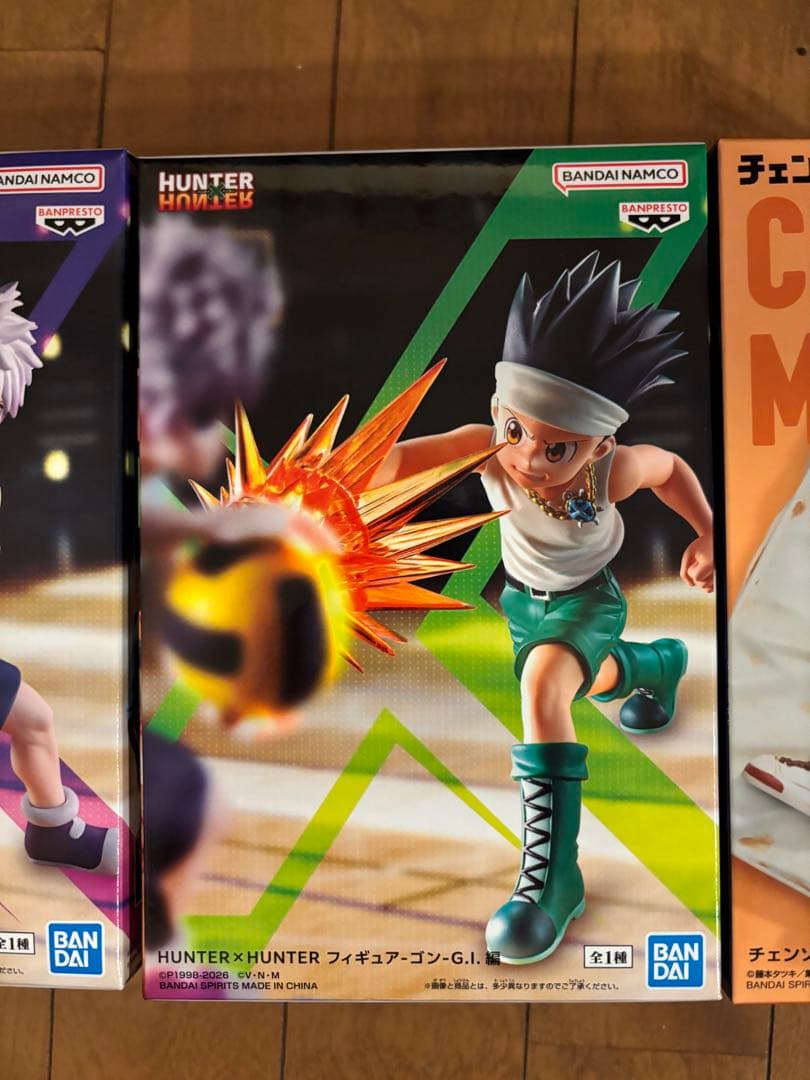 チェンソーマン　ハンターハンター　最新プライズフィギュア　まとめ売り